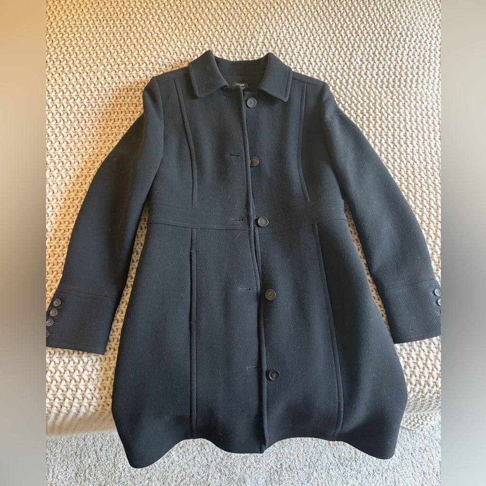 J. Crew Classic Lady Day Coat size 6